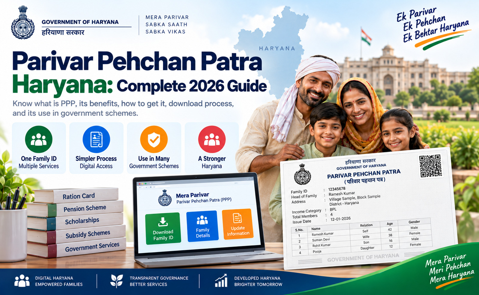 Parivar Pehchan Patra Haryana Complete 2026 Guide